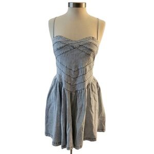 Quicksilver Pinstripe Sundress M